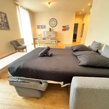Appartement Hype-center Balcony 3br Ac Near Tram For6 Guests