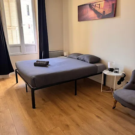 Appartement Hype-center Balcony 3br Ac Near Tram For6 Guests Nice
